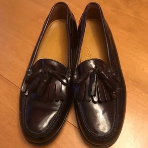 Men’s Size 9.5 D Cole Haan Loafers, brown/mahogany
